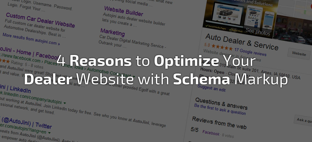 4 Reasons to Optimize Your Dealer Website with Schema Markup